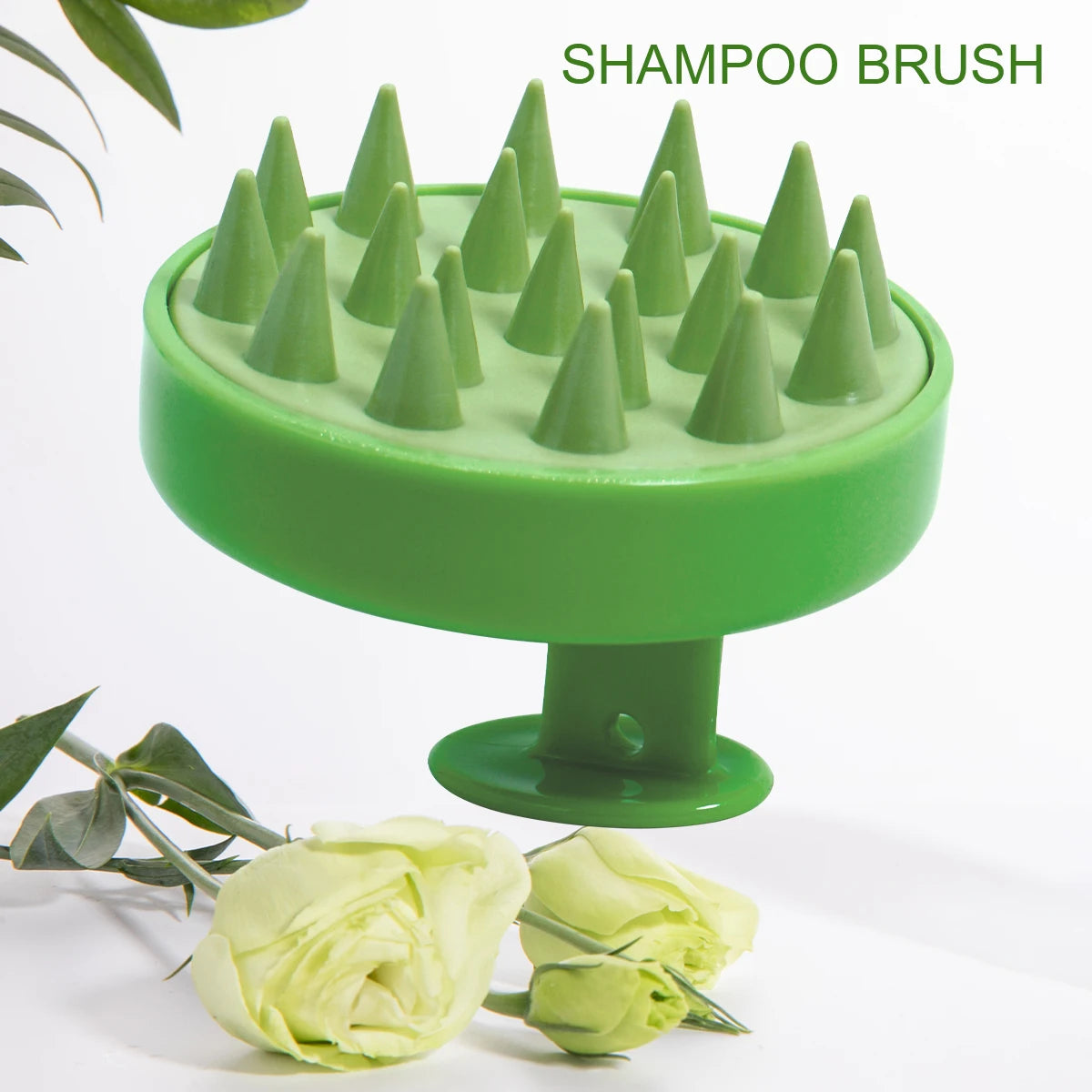 Home Cleaning Silicone Shampoo Brush Head Scalp Massage Comb Hair Washing Combs Body Massage Bath Brush Salon Hairdressing Tools