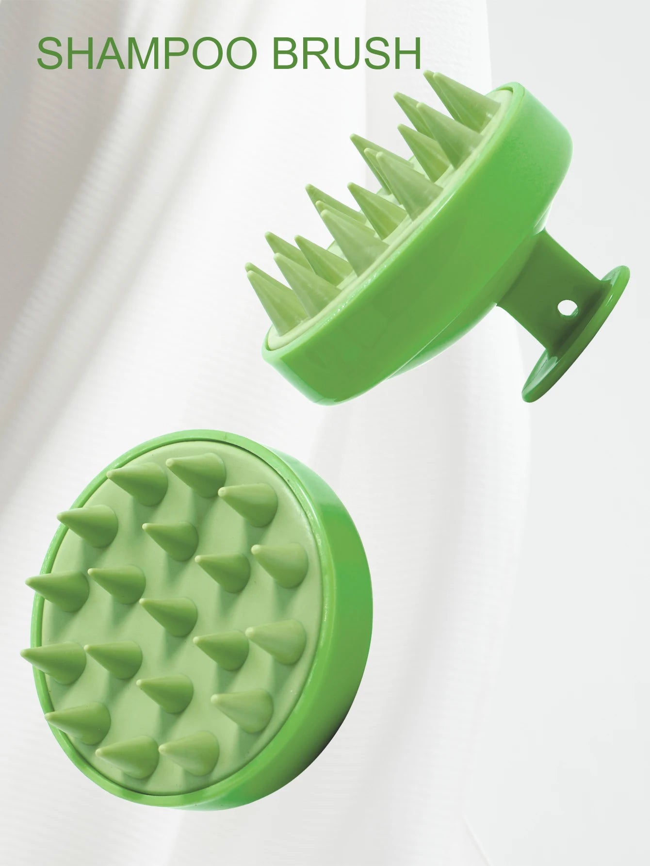 Home Cleaning Silicone Shampoo Brush Head Scalp Massage Comb Hair Washing Combs Body Massage Bath Brush Salon Hairdressing Tools