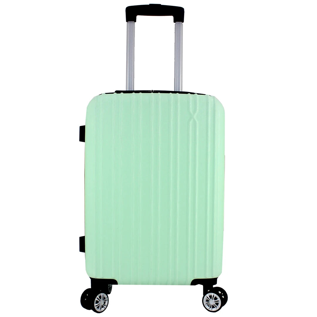 Airplane Suitcase Hand Luggage Travel Cabin Trolley Hard ABS 4 Wheels Rigid Cabin Suitcase with Telescopic Handle 55x35x20CM