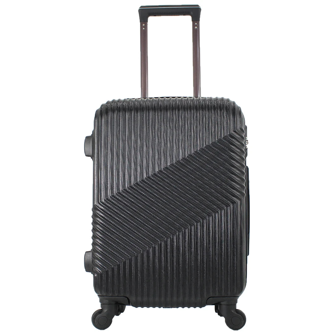 Airplane Suitcase Hand Luggage Travel Cabin Trolley Hard ABS 4 Wheels Rigid Cabin Suitcase with Telescopic Handle 55x35x20CM