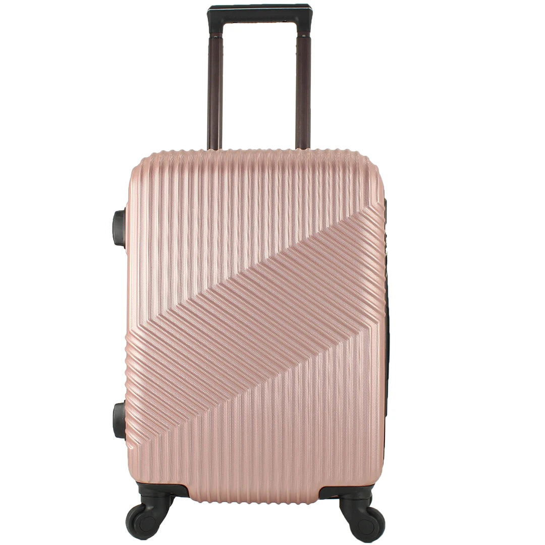 Airplane Suitcase Hand Luggage Travel Cabin Trolley Hard ABS 4 Wheels Rigid Cabin Suitcase with Telescopic Handle 55x35x20CM