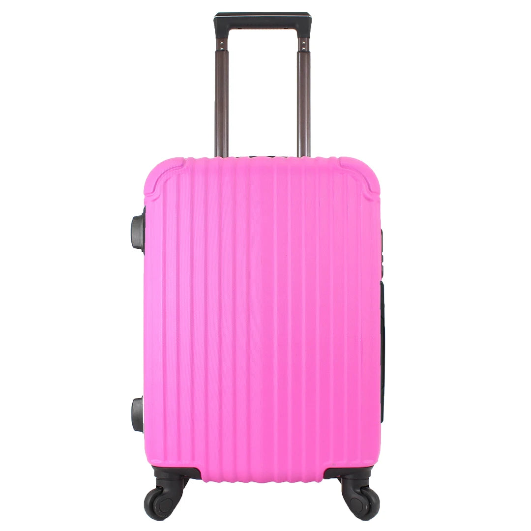 Airplane Suitcase Hand Luggage Travel Cabin Trolley Hard ABS 4 Wheels Rigid Cabin Suitcase with Telescopic Handle 55x35x20CM