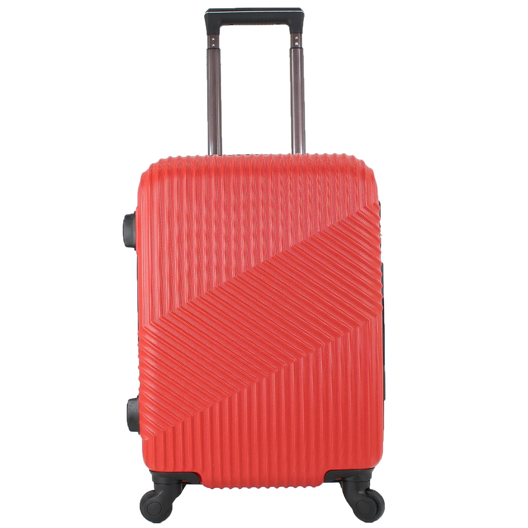 Airplane Suitcase Hand Luggage Travel Cabin Trolley Hard ABS 4 Wheels Rigid Cabin Suitcase with Telescopic Handle 55x35x20CM