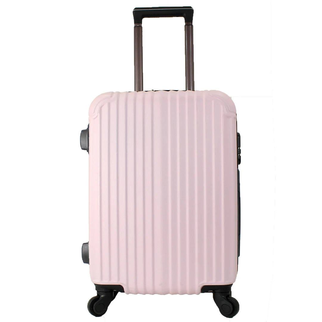 Airplane Suitcase Hand Luggage Travel Cabin Trolley Hard ABS 4 Wheels Rigid Cabin Suitcase with Telescopic Handle 55x35x20CM