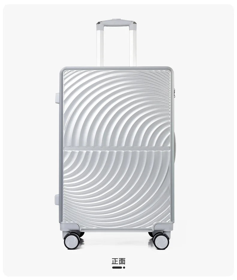 20 22 24 26 Rolling Luggage Travel Suitcase Student Large Capacity Trolley Case High-quality Trunk TSA Password Universal Wheel