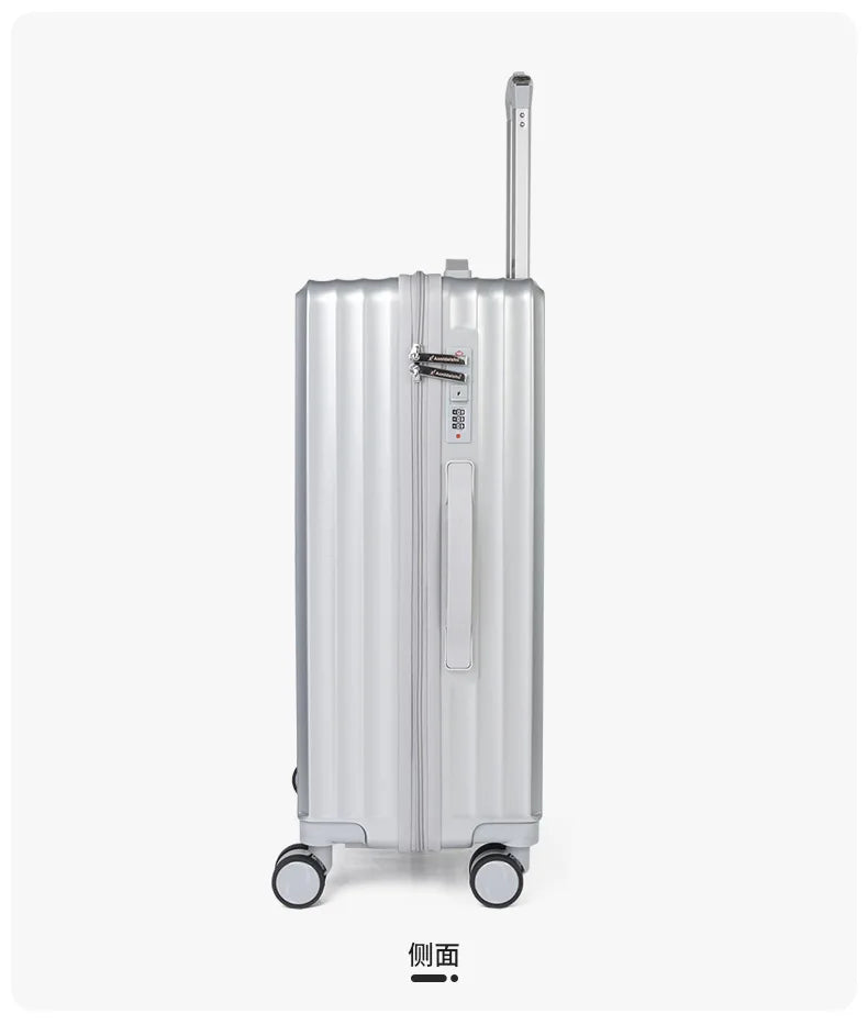 20 22 24 26 Rolling Luggage Travel Suitcase Student Large Capacity Trolley Case High-quality Trunk TSA Password Universal Wheel