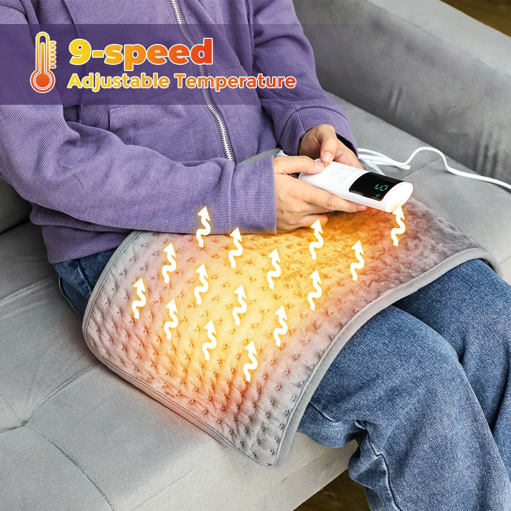 Upgrade Electric Heating Blanket Foot Hand Abdomen Winter Warmer Washable Thermal Blankets Heated Pad Mat For Bed Sofa 58x29CM