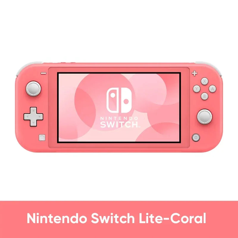 Nintendo Switch Lite Handheld Game Console Lightweight and Portable Built in Joy Con Controller Multiple Color Option