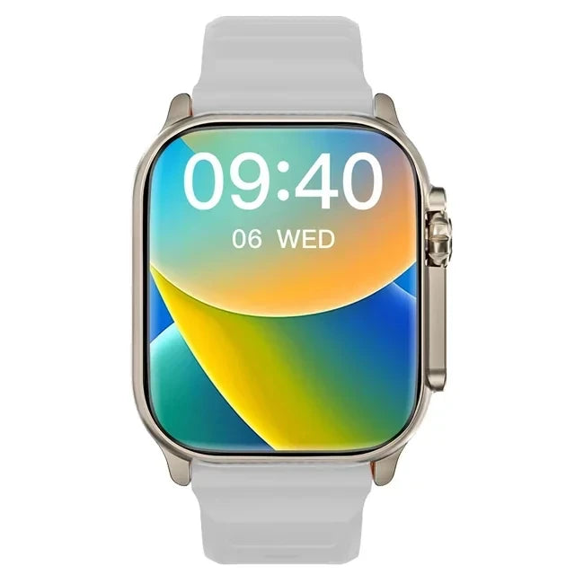 Nuevo reloj inteligente T10 U2 49mm 2024 nuevo NFC hombres mujeres GPS Track Bluetooth llamada BT música juegos carga inalámbrica Smartwatch